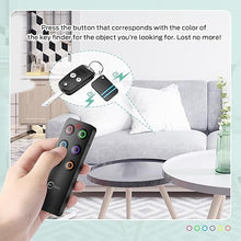 Load image into Gallery viewer, Esky Key Finder - Wallet Tracker, Key Finders & Trackers with Extra Transmitter, 80dB Noise Sound and 6 Receivers - Wallet Finder and Item Locator for Finding Key, Remote & Wallet, Batteries Included