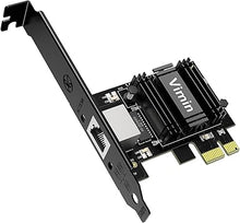 Load image into Gallery viewer, 2.5G Base-T PCIe Network Card with Realtek RTL8125B - Transform PCIe Slot into 2.5G Ethernet Port, 2500/1000/100Mbps PCI Express Gigabit Ethernet Card Supports Windows 11/10/8.1/8/7 & Linux OS