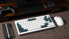 Load image into Gallery viewer, Keychron Q1 HE QMK Wireless Custom Mechanical Keyboard with Knob, 2.4 GHz/Bluetooth/Wired 75% Layout Hot-Swappable Programmable RGB Backlit Gateron Magnetic Switches for Mac Windows, Shell White