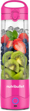 Load image into Gallery viewer, nutribullet Portable Blender, Cordless, 20oz Vessel, Personal Blender, USB-C Rechargeable, Bright Pink, NBPB50100BP