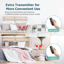 Load image into Gallery viewer, Esky Key Finder - Wallet Tracker, Key Finders & Trackers with Extra Transmitter, 80dB Noise Sound and 6 Receivers - Wallet Finder and Item Locator for Finding Key, Remote & Wallet, Batteries Included