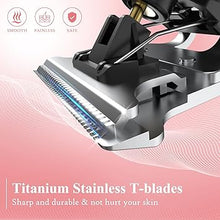 Load image into Gallery viewer, Ufree Hair Trimmer for Women, Bikini Trimmer Electric Razors Shaver for Women Grooming, Waterproof Hair Clippers Hair Cutting Kit, Gifts for Women (Rose Gold)