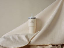 Load image into Gallery viewer, Stanley Quencher H2.0 FlowState Stainless Steel Vacuum Insulated Tumbler with Lid and Straw for Water, Iced Tea or Coffee, Smoothie and More, Cream 2.0, 20oz