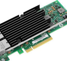 Load image into Gallery viewer, 10Gb PCI-E NIC Network Card for Intel X540-T2,100MbE/1GbE/10GbE Copper Dual RJ45 Ports, with Intel X540 Chip,10GbE PCI Express 2.1 X8 Ethernet Adapter Support Windows/Linux/VMware