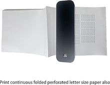 Load image into Gallery viewer, IOOIOO Inkless Portable Thermal Printer, for Tattoo Stencil Transfer Paper, for 8.5 x 11 Letter/A4 Rolled/Folded Thermal Paper, Bluetooth Wireless