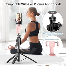 Load image into Gallery viewer, Auto Tracking Phone Holder, Auto Face Tracking Tripod, Portable All-in-one Smart Selfie Stick 360 Rotation Fast Face & Object Tracking Cameraman Robot Mount for Phone Video Vlog Live Streaming(Pink)