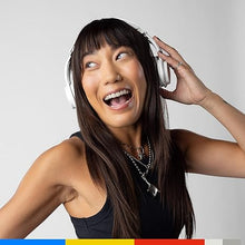 Load image into Gallery viewer, Skullcandy Icon ANC On-Ear Active Noise Cancelling Wireless Bluetooth Headphones, 60 Hr Battery, Microphone, Works with iPhone Android - Bone