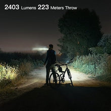 Load image into Gallery viewer, ThruNite TC15 V3 2403 High Lumen Flashlight, USB C Rechargeable LED Handheld Flashlights, Ultra-Bright XHP 35.2 LED, Indoor/Outdoor (Camping, Security and Emergency Use) Cool White - Black CW