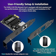 Load image into Gallery viewer, 2.5G Base-T PCIe Network Card with Realtek RTL8125B - Transform PCIe Slot into 2.5G Ethernet Port, 2500/1000/100Mbps PCI Express Gigabit Ethernet Card Supports Windows 11/10/8.1/8/7 & Linux OS