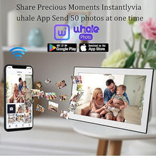 Load image into Gallery viewer, Frameo15.6 Inch Large Digital Picture Frame, 1920 * 1080 IPS FHD Touch Screen Smart WiFi Digital Photo Frame with 32GB Storage and SD Card Slot/USB Port, Free Storage - Ideal for Friends and Family