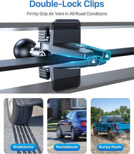 Load image into Gallery viewer, andobil 2024 Upgraded Car Phone Holder Mount for Vent, Military Sturdy Metal Clip Air Vent Phone Holder for Your Car Easy Used Cell Phone Car Mount for iPhone 16 15 14 13 12 Pro Max Samsung S24 S23