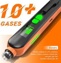 Load image into Gallery viewer, Rechargeable Natural Gas Detector Gas Leak Detector with Audible Visual Alarm Gas Sniffer to Locate Combustible Gas Leak Sources Like Methane Propane