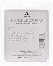 Load image into Gallery viewer, Andis 04555 Cordless T-Outliner Lithium Ion Replacement Deep Tooth GTX Blade - Carbon Steel