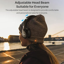 Load image into Gallery viewer, TOZO Hybrid Active Noise Cancelling Headphones, Wireless Over Ear Bluetooth Headphones, 40H Playtime, Hi-Res Audio Custom EQ via App Deep Bass Comfort Fit Ear Cups, for Home Office Travel Black