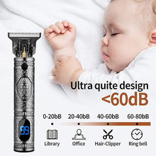 Load image into Gallery viewer, AMULISS Pro T Outline Clippers Trimmer, Electric Pro Li Blade Grooming Cordless Rechargeable,Professional 0mm Baldheaded Zero Gapped Hair Clipper for Men