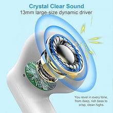 Load image into Gallery viewer, Wireless Earbuds, Bluetooth 5.4 Headphones In Ear with Noise Cancelling Mic, Bluetooth Earbuds Stereo Bass, IP7 Waterproof Sports Earphones, 32H Playtime USB C Charging White Ear Buds for Android iOS