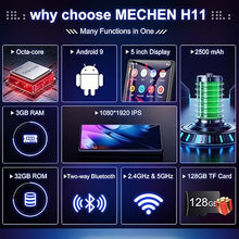 Load image into Gallery viewer, 160GB MP3 Player with Bluetooth and WiFi?Music Player with Spotify?Deezer?Pandora?Amazon Music? 5" IPS Touch Screen 1080P Android MP3 MP4 Player for Kids with Audible?Speaker (Black)