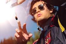 Load image into Gallery viewer, LUDOS Ultra Wired Earbuds in-Ear Headphones, 5 Years Warranty, Earphones with Microphone, Noise Isolating Ear Buds, Memory Foam for iPhone, Samsung, School Students, Kids, Women, Small Ears - Orange