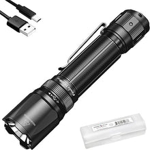 Load image into Gallery viewer, Fenix TK20R v2.0 Rechargeable Tactical Flashlight, 3000 Lumen Long Throw USB-C Tac Light, with LumenTac Organizer