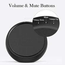 Load image into Gallery viewer, USB Computer Speaker for Laptop, External Speakers for Desktop Computer with Crystal Clear Sound, Rich Bass and Volume Buttons, Plug-N-Play (Black)