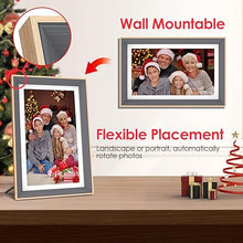 Load image into Gallery viewer, FRAMEO Digital Picture Frame- 15.6inch Digital Photo Frame with 1920 * 1080 IPS Touch Screen FHD Disply,Built-in 32GB Storage,Wall-Mounted,Digital Frame Share Photos and Videos via Free App