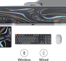 Load image into Gallery viewer, Keychron K10 Full Size Layout RGB Backlit Hot-Swappable Mechanical Gaming Keyboard for Mac Windows, Multitasking 104-Key Bluetooth Wireless/USB Wired Computer Keyboard with Gateron G Pro Brown Switch