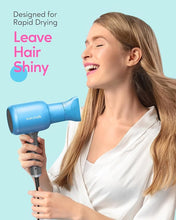 Load image into Gallery viewer, Wavytalk Professional Hair Dryer Blow Dryer with Diffuser and Concentrator for Curly Hair 1875W Ionic Salon Hair Dryer with Ceramic Technology Fasting Drying Light and Quiet