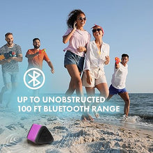 Load image into Gallery viewer, OontZ Angle 3 Bluetooth Speaker, Portable Wireless Bluetooth 5.0 Speaker, 10 Watts, Crystal Clear Stereo Sound, Rich Bass, IPX5 Water Resistant, Loud Portable Bluetooth Speaker (Pink)