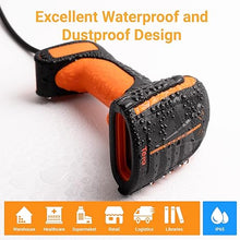Load image into Gallery viewer, Tera Pro Extreme Performance Industrial Grade 1D 2D QR Barcode Scanner Wired with Stand Heavy Duty Drop Resistant Dustproof Hands Free Plug and Play for Warehouse Home Library Windows Mac Model 8100Y