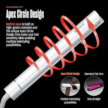 Load image into Gallery viewer, Bekind Apex 2-in-1 Hair Straightener Flat Iron | 1“ 460°F Straightener & Curler for All Hairstyles | UltraSmooth Tech | 15s Fast Heating & Temp Memory | Gift Set for Girls Women (Arctic White)