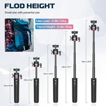 Load image into Gallery viewer, ULANZI MT-73 Extension Pole Tripod, Mini Selfie Stick Tripod Stand Handle Grip for Webcam Canon G7X Mark III Sony ZV-1 RX100 VII A6400 A6600 Cameras Vlogging