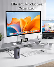 Load image into Gallery viewer, Baseus Docking Station for MacBook, SpaceMate(MAC) USB C Docking Station 3 Monitors with 3*4K HDMI, 10Gbps USB Ports, 100W PD, Gigabit Ethernet, Audio, Triple Display Docking Station for M1/M2/M3&Win