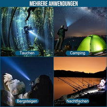 Load image into Gallery viewer, Trustfire DF006 Dive Light, 2300 Lumen Diving Flashlight, 100 Meters Scuba Diving Flashlight, IPX8 Waterproof Underwater Flashlight, 3 Modes Dive Lights Scuba Diving with Scuba Flashlight Holder Glove