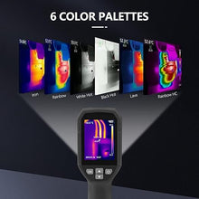 Load image into Gallery viewer, Thermal Imaging Camera, 120 x 90 IR Resolution 25Hz Refresh Rate, Handheld Infrared Thermal Imager 10800 Pixels, IP54, -4°F~752°F Temperature Range