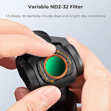 Load image into Gallery viewer, K&F Concept Variable ND Filter for DJI Osmo Pocket 3 Creator Combo, ND2-32 Neutral Density VND Filter, Magnetic Installation, Multi-coated Optical Glass