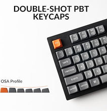 Load image into Gallery viewer, Keychron K10 Max Wireless Custom Mechanical Keyboard, QMK 2.4 GHz Bluetooth Full-Size with Hot-swappable Keychron Super Banana Switch Compatible with Mac Windows Linux (RGB Backlit)