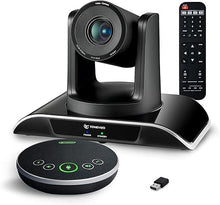 Load image into Gallery viewer, All-in-One Conference Room Video Camera System Bundle HD 1080P 60fps 3X Optical Zoom USB3.0 HDMI PTZ Camera and Bluetooth Conference Speakerphone with Microphones