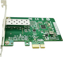 Load image into Gallery viewer, 1.25Gb PCIe x1 Converged Ethernet Network Card, Single SFP Port LAN Card Gigabit NIC with Intel I210-AS Chipset Server Support Windows Server/Windows/Linux/Vmware ESXI…
