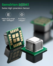 Load image into Gallery viewer, Newentor CO2 Monitor, Indoor Air Quality Meters, Carbon Dioxide Detector with Voice Alert, Large Display CO2 Tester, Temperature Humidity Sensor, Alarm Clock for Home, RV, Grow Tents, White