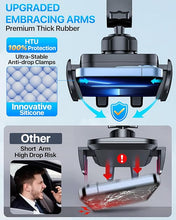 Load image into Gallery viewer, YRU?80+LBS Safest Strongest Rotatable Suction 2024 Ultimate Car Phone Holder Mount ?Military-Grade & All Patent Safety Certs? Dashboard Windshield Vent for iPhone 16 15 Pro Max 14 Samsung, Pink