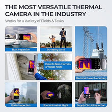 Load image into Gallery viewer, TOPDON TC002 Thermal Camera for iOS (iPhone & iPad), 256 x 192 IR High Resolution, Thermal Imager, Thermal Imaging Camera, -4°F~1022°F Temp Range, Support Video Recording, 40mk Thermal Sensitivity