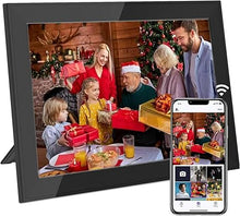Load image into Gallery viewer, 10.1 Inch WiFi Digital Picture Frame, Smart Electronic Clound Digital Photo Frame with 1280 * 800 HD Touch Screen, Instantly Share Photos & Video, Gift for Friend and Family