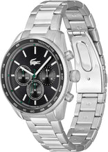 Load image into Gallery viewer, Lacoste Boston Men's Chronograph Watch, Stainless Steel Wristwatch, Water Resistant up to 5 ATM/50 Meters, Classic Watch for Men, 42mm