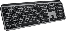 Load image into Gallery viewer, Logitech MX Keys S for Mac, Wireless Keyboard, Fluid, Precise Laptop-Like Typing, Programmable Keys, Backlit, Bluetooth USB C Rechargeable for MacBook Pro, MacBook Air, iMac, iPad - Space Grey