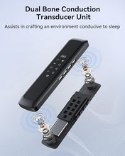 Load image into Gallery viewer, Pillow Speaker, Under Pillow Speaker Bluetooth for Sleeping - Bone Conduction, Three Timers, Six Nature Sounds- Portable White Noise Sound Machine for Travel, Office Privacy, Adults, Baby