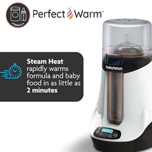 Load image into Gallery viewer, Baby Brezza Smart Baby Bottle Warmer, Breastmilk Warmer + Defroster - Only Brand with Different Temperatures for Breastmilk + Formula - Universal Fit for All Bottles + Milk Bags - Bluetooth Control