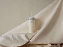 Load image into Gallery viewer, Stanley Quencher H2.0 FlowState Stainless Steel Vacuum Insulated Tumbler with Lid and Straw for Water, Iced Tea or Coffee, Smoothie and More, Cream 2.0, 14oz