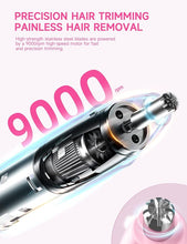 Load image into Gallery viewer, ZORAMI Rechargeable Ear and Nose Hair Trimmer - 2024 Professional Painless Eyebrow & Facial Hair Trimmer for Men Women, Powerful Motor and Dual-Edge Blades for Smoother Cutting Pink