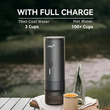 Load image into Gallery viewer, CERA+ Portable Espresso Machine PRO, Self Heating Pro-level Specialty Coffee Machine, Compatible Ultra-fine Grind, Professional Electric Small Travel Coffee Maker