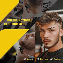 Load image into Gallery viewer, SUPRENT Hair Trimmers for Men - Cordless Zero-gapped Beard Hair Trimmer with LED Display, High-Performance Rechargeable Trimmer for Home Use with Titanium Blades
